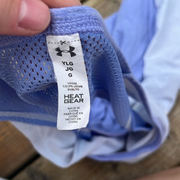 3 Under Armour athletic tanks tops, YLG/YXL - Picture 2 of 5